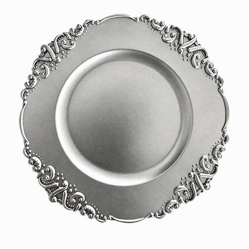 Sousplat prata · 25 cm